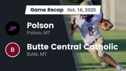 Recap: Polson  vs. Butte Central Catholic  2020