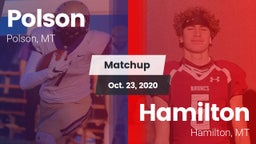 Matchup: Polson  vs. Hamilton  2020