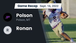 Recap: Polson  vs. Ronan  2022