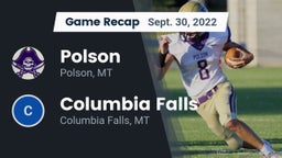 Recap: Polson  vs. Columbia Falls  2022
