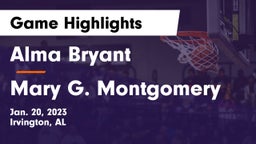 Alma Bryant  vs Mary G. Montgomery  Game Highlights - Jan. 20, 2023