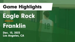 Eagle Rock  vs Franklin Game Highlights - Dec. 15, 2023