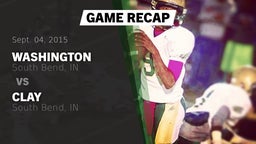 Recap: Washington  vs. Clay  2015