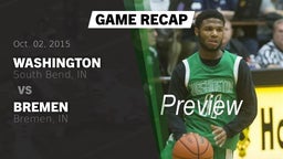 Recap: Washington  vs. Bremen  2015