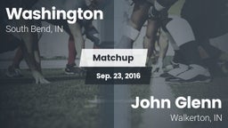 Matchup: Washington High vs. John Glenn  2016