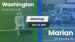 Matchup: Washington High vs. Marian  2017