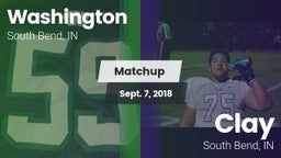 Matchup: Washington High vs. Clay  2018