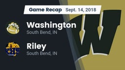 Recap: Washington  vs. Riley  2018