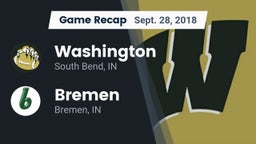 Recap: Washington  vs. Bremen  2018