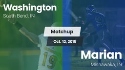 Matchup: Washington High vs. Marian  2018
