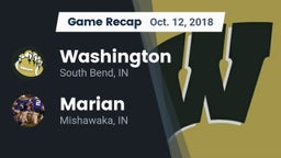 Recap: Washington  vs. Marian  2018