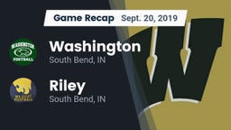 Recap: Washington  vs. Riley  2019