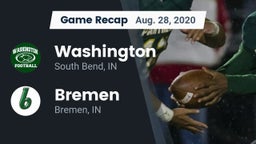 Recap: Washington  vs. Bremen  2020