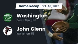 Recap: Washington  vs. John Glenn  2020