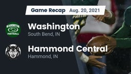 Recap: Washington  vs. Hammond Central  2021