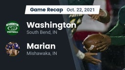 Recap: Washington  vs. Marian  2021