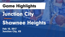 Junction City  vs Shawnee Heights  Game Highlights - Feb 10, 2017