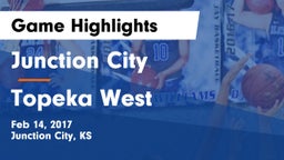 Junction City  vs Topeka West  Game Highlights - Feb 14, 2017