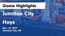 Junction City  vs Hays  Game Highlights - Dec. 12, 2017