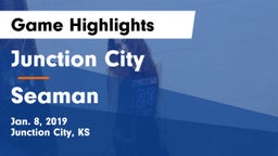 Junction City  vs Seaman  Game Highlights - Jan. 8, 2019