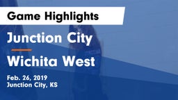 Junction City  vs Wichita West  Game Highlights - Feb. 26, 2019