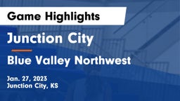 Junction City  vs Blue Valley Northwest  Game Highlights - Jan. 27, 2023