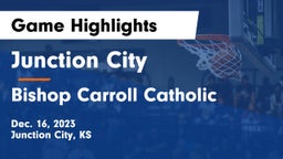 Junction City  vs Bishop Carroll Catholic  Game Highlights - Dec. 16, 2023