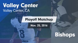 Matchup: Valley Center High vs. Bishops 2016