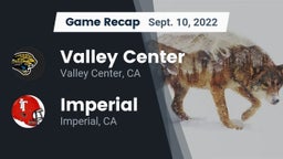 Recap: Valley Center  vs. Imperial  2022
