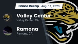 Recap: Valley Center  vs. Ramona  2023