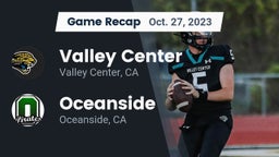 Recap: Valley Center  vs. Oceanside  2023