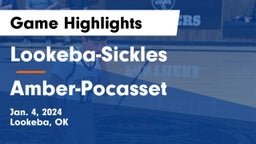 Lookeba-Sickles  vs Amber-Pocasset  Game Highlights - Jan. 4, 2024
