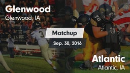 Matchup: Glenwood  vs. Atlantic  2016