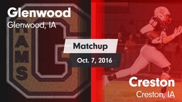Matchup: Glenwood  vs. Creston  2016