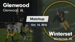 Matchup: Glenwood  vs. Winterset  2016