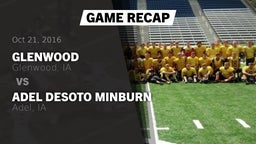 Recap: Glenwood  vs. Adel DeSoto Minburn 2016