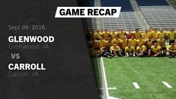 Recap: Glenwood  vs. Carroll  2016