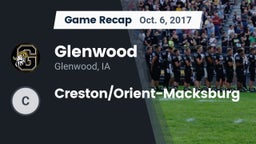 Recap: Glenwood  vs. Creston/Orient-Macksburg 2017
