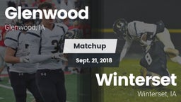 Matchup: Glenwood  vs. Winterset  2018