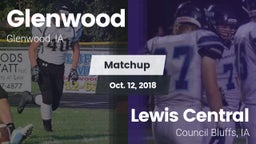 Matchup: Glenwood  vs. Lewis Central  2018