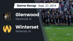 Recap: Glenwood  vs. Winterset  2019