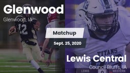 Matchup: Glenwood  vs. Lewis Central  2020