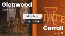 Matchup: Glenwood  vs. Carroll  2020