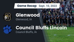 Recap: Glenwood  vs. Council Bluffs Lincoln  2022