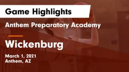 Anthem Preparatory Academy vs Wickenburg  Game Highlights - March 1, 2021