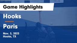 Hooks  vs Paris  Game Highlights - Nov. 3, 2023