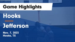 Hooks  vs Jefferson  Game Highlights - Nov. 7, 2023