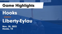 Hooks  vs Liberty-Eylau  Game Highlights - Nov. 28, 2023