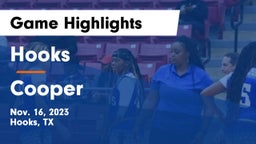Hooks  vs Cooper  Game Highlights - Nov. 16, 2023