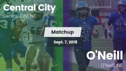 Matchup: Central City High vs. O'Neill  2018